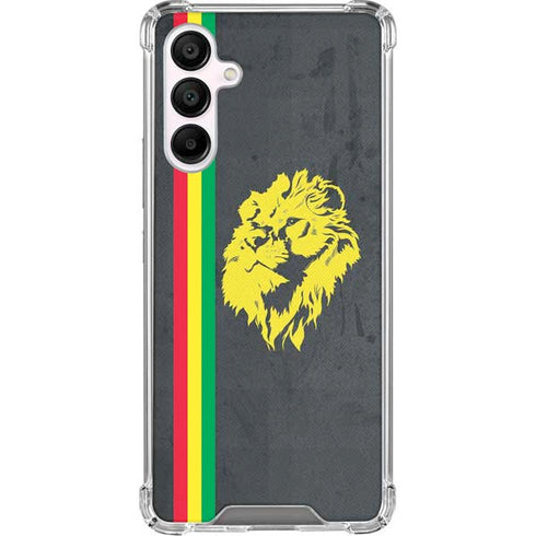 Vertical Banner - Lion of Judah Galaxy A16 5G Clear Case