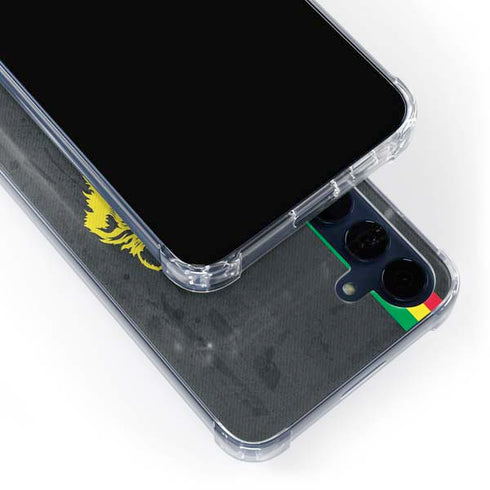 Vertical Banner - Lion of Judah Galaxy A55 5G Clear Case