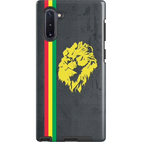 Vertical Banner - Lion of Judah Galaxy Cases