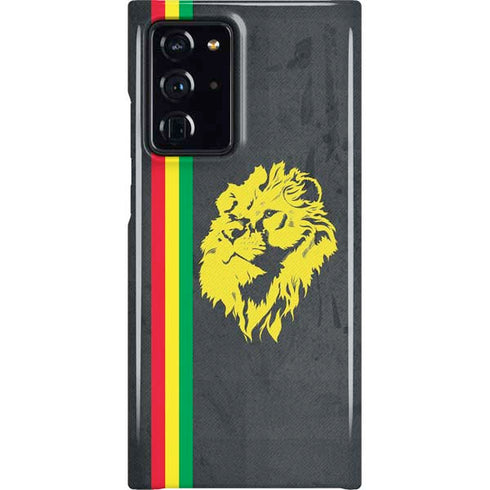 Vertical Banner - Lion of Judah Galaxy Cases