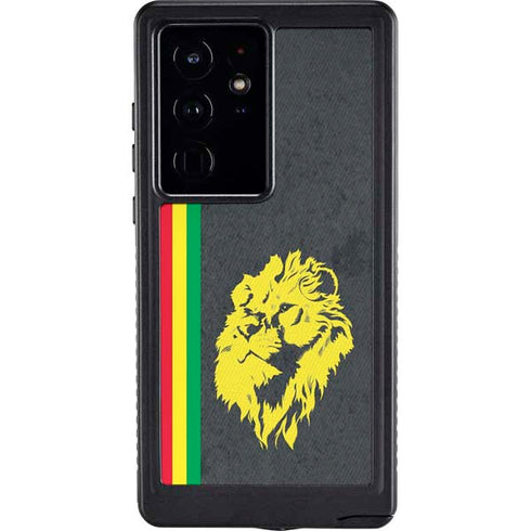 Vertical Banner - Lion of Judah Galaxy S24 Ultra Waterproof Case