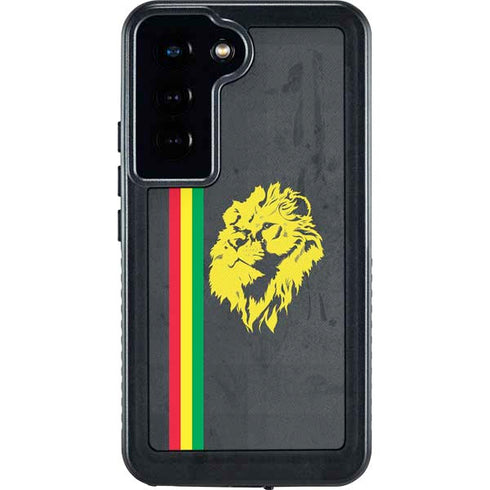 Vertical Banner - Lion of Judah Galaxy S24 Waterproof Case