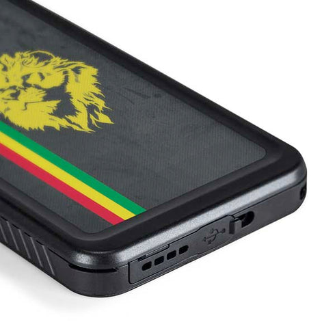 Vertical Banner - Lion of Judah Galaxy S24 Waterproof Case