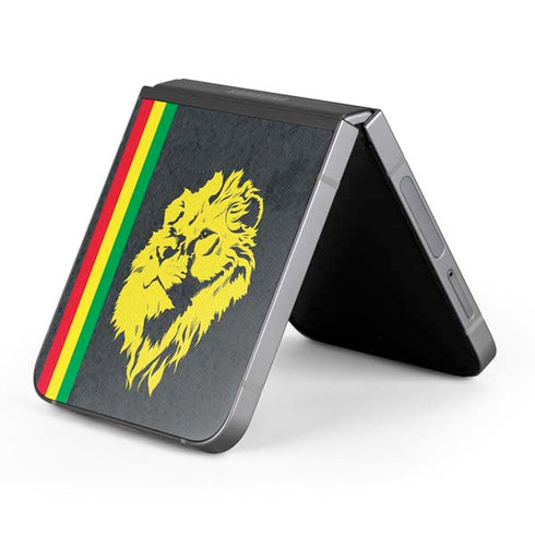 Vertical Banner - Lion of Judah Galaxy Z Flip6 Skin