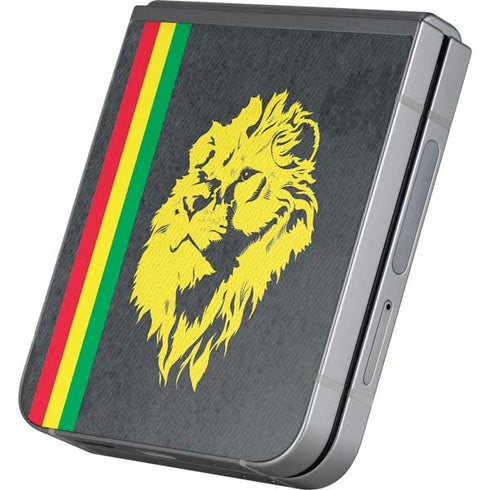 Vertical Banner - Lion of Judah Galaxy Z Flip6 Skin