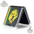 Vertical Banner - Lion of Judah Galaxy Z Flip6 Clear Case