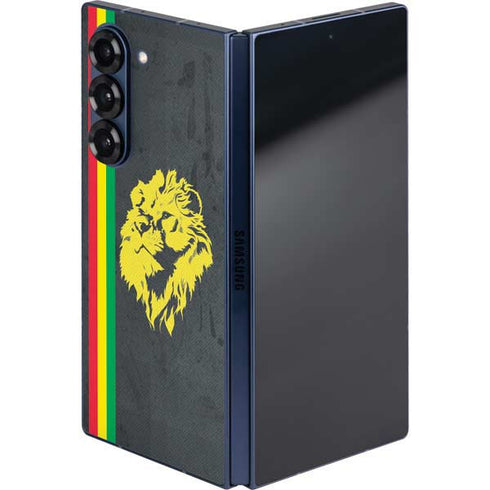 Vertical Banner - Lion of Judah Galaxy Z Fold6 Skin