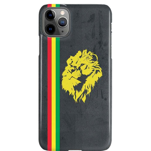 Vertical Banner - Lion of Judah iPhone Cases