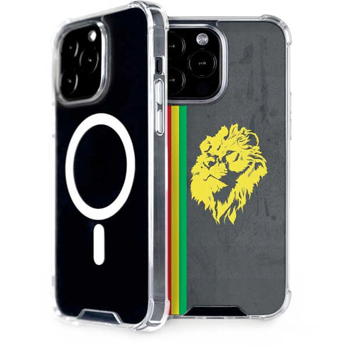 Vertical Banner - Lion of Judah iPhone Cases