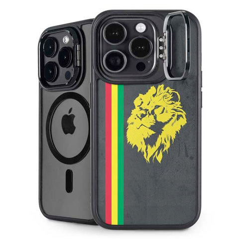 Vertical Banner - Lion of Judah iPhone 14 Pro Kickstand Case