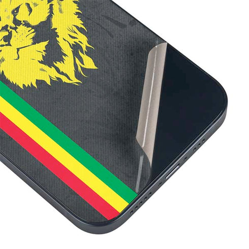 Vertical Banner - Lion of Judah iPhone 15 Skin