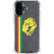 Vertical Banner - Lion of Judah iPhone 16 Clear Case