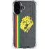 Vertical Banner - Lion of Judah iPhone 16 Clear Case