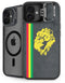 Vertical Banner - Lion of Judah iPhone 16 Kickstand Case