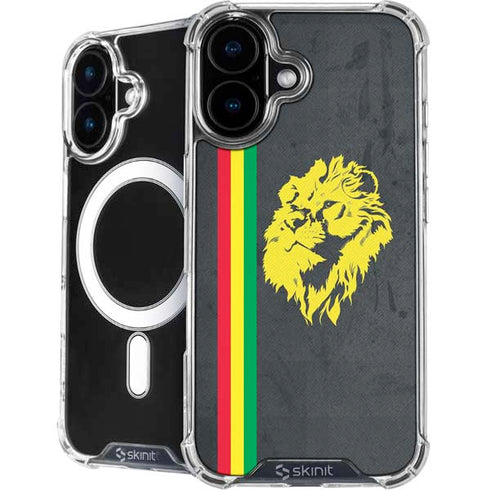 Vertical Banner - Lion of Judah iPhone 16 MagSafe Case