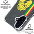 Vertical Banner - Lion of Judah iPhone 16 Plus Clear Case