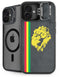 Vertical Banner - Lion of Judah iPhone 16 Plus Kickstand Case