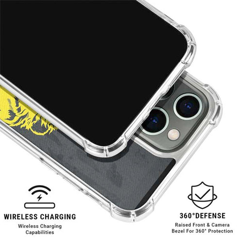 Vertical Banner - Lion of Judah iPhone 16 Pro Clear Case