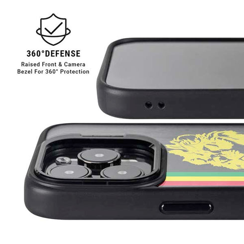 Vertical Banner - Lion of Judah iPhone 16 Pro Kickstand Case