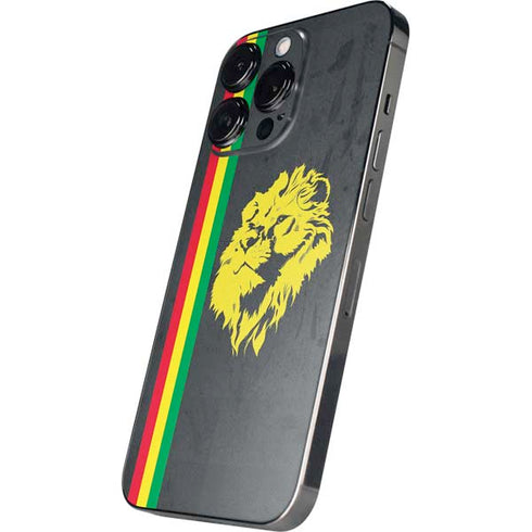 Vertical Banner - Lion of Judah iPhone 16 Pro Skin