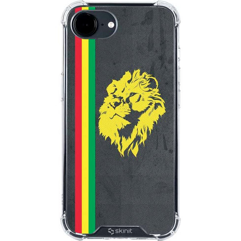 Vertical Banner - Lion of Judah iPhone 16e Clear Case