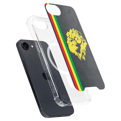 Vertical Banner - Lion of Judah iPhone 16e MagSafe Case