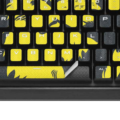 Vertical Banner - Lion of Judah K95 RGB PLATINUM Mechanical Gaming Keyboard Skin
