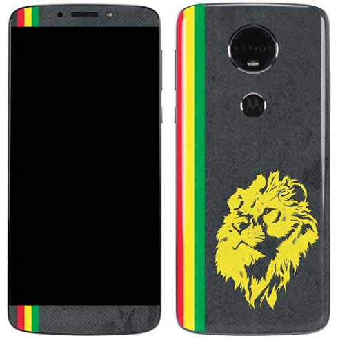 Vertical Banner - Lion of Judah Moto E5 Plus Skin
