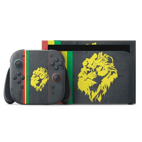Vertical Banner - Lion of Judah Nintendo Skins