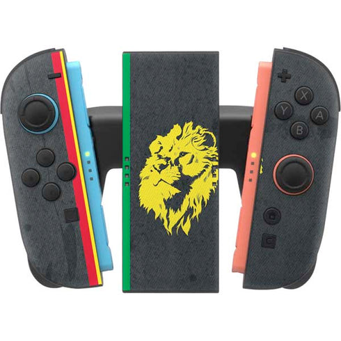 Vertical Banner - Lion of Judah Nintendo Switch 2 (2025) Joy-Con Controller Skin