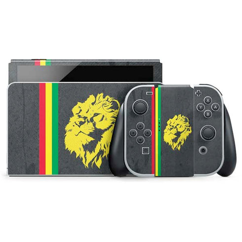 Vertical Banner - Lion of Judah Nintendo Skins
