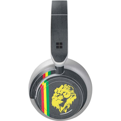 Vertical Banner - Lion of Judah Surface Headphones Skin
