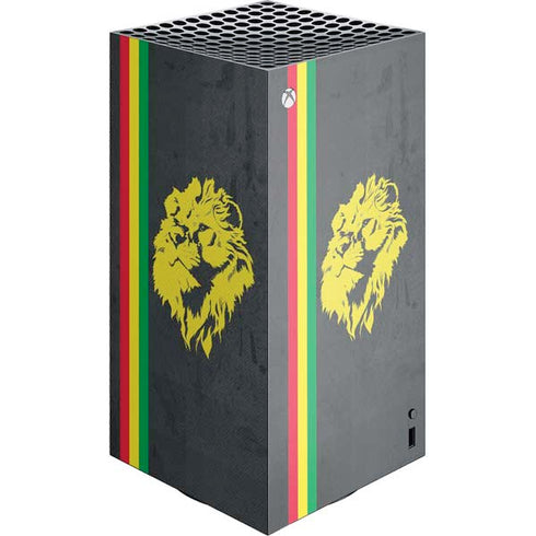 Vertical Banner - Lion of Judah XBox Series X Digital Edition Console Skin