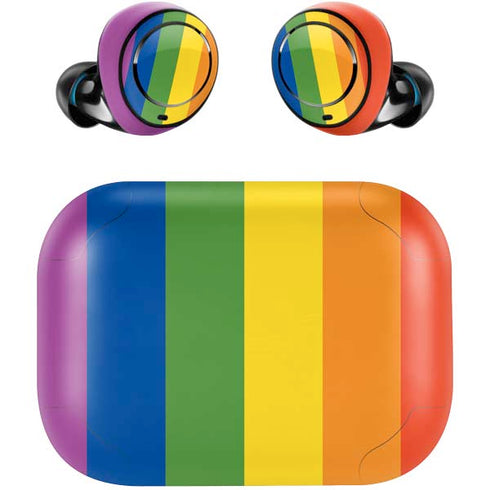 Vertical Rainbow Flag Amazon Echo Buds Skin