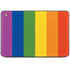 Vertical Rainbow Flag HP Chromebook Skin