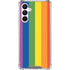 Vertical Rainbow Flag Galaxy A16 5G Clear Case
