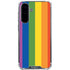 Vertical Rainbow Flag Galaxy A36 5G Clear Case