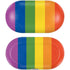 Vertical Rainbow Flag Galaxy Buds Plus Skin