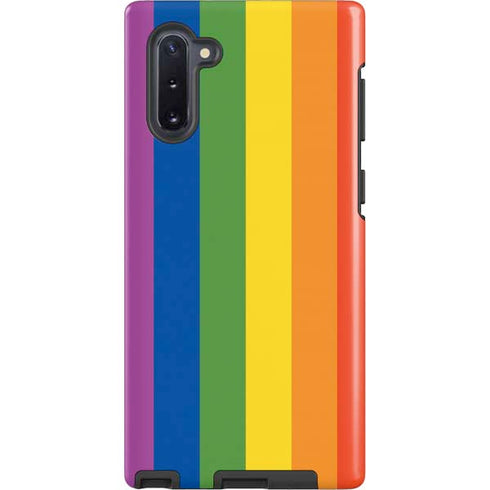 Vertical Rainbow Flag Galaxy Cases