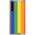 Vertical Rainbow Flag Galaxy S24 FE Clear Case