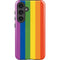 Vertical Rainbow Flag Galaxy S25 Impact Case
