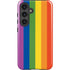 Vertical Rainbow Flag Galaxy S25 Impact Case