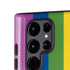 Vertical Rainbow Flag Galaxy S25 Ultra Impact Case