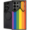 Vertical Rainbow Flag Galaxy S25 Ultra Kickstand Case