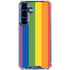 Vertical Rainbow Flag Galaxy S25 FE Clear Case