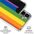Vertical Rainbow Flag Galaxy S26 Clear Case