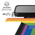 Vertical Rainbow Flag Galaxy S26 Kickstand Case