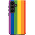 Vertical Rainbow Flag Galaxy S26 Plus Impact Case