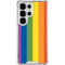 Vertical Rainbow Flag Galaxy S26 Ultra Clear Case