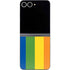 Vertical Rainbow Flag Galaxy Z Flip6 Skin